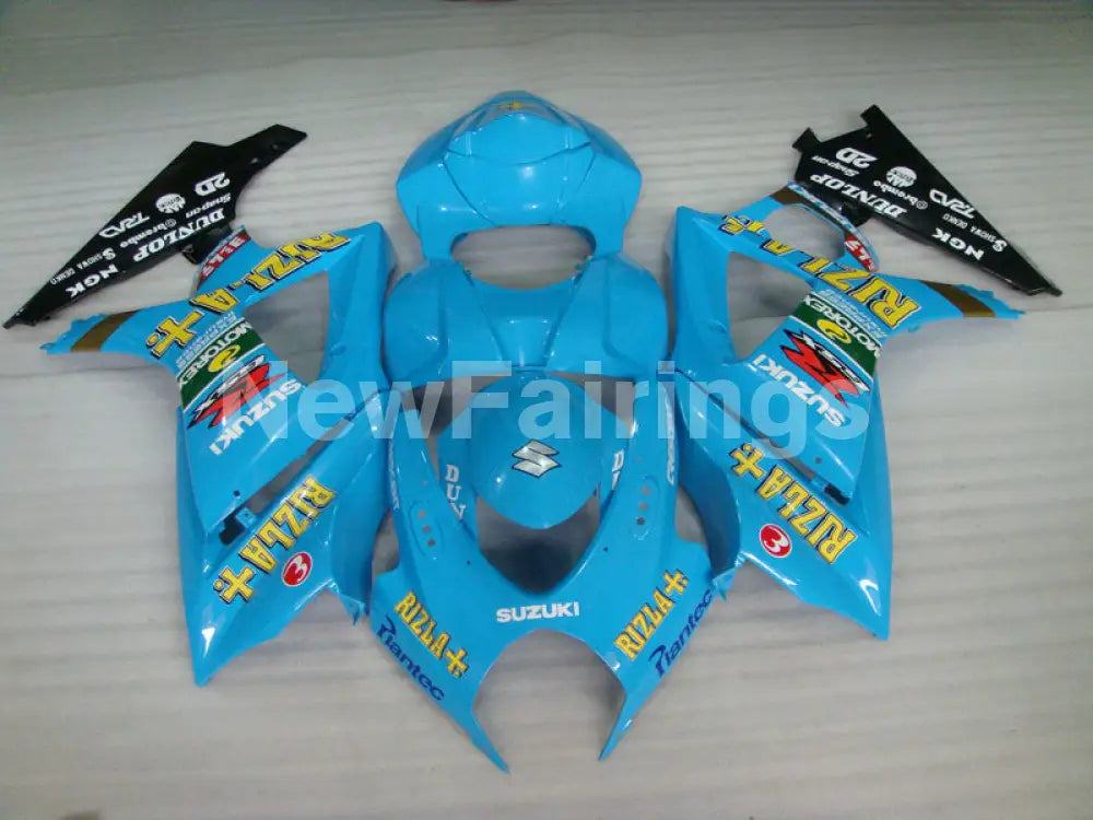 Blue and Black Rizla - GSX - R1000 07 - 08 Fairing Kit