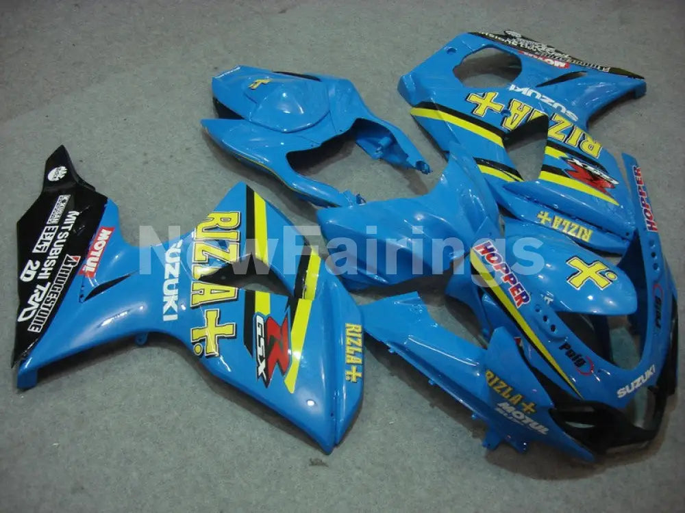 Blue and Black Rizla - GSX - R1000 09 - 16 Fairing Kit