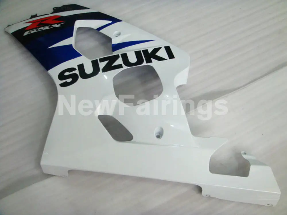 Blue and Black White Factory Style - GSX-R750 04-05 Fairing