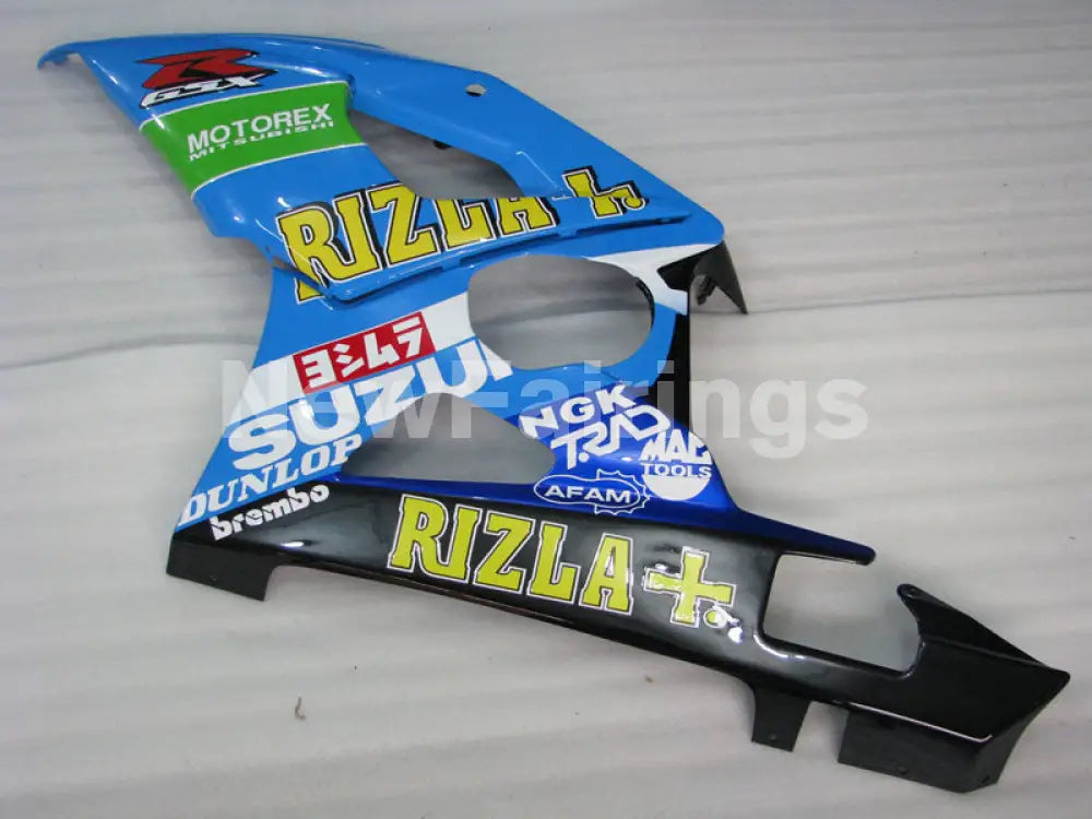 Blue and Black White Rizla - GSX - R1000 05 - 06 Fairing