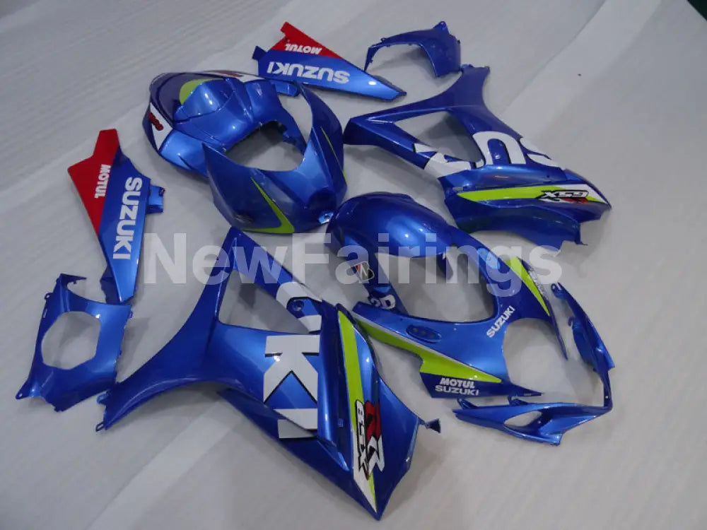 Blue and Green Factory Style - GSX - R1000 07 - 08 Fairing