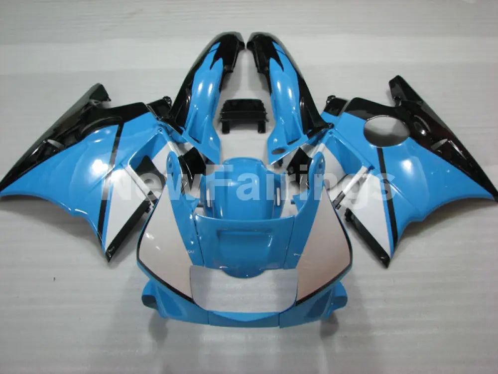 Blue and White Black Factory Style - CBR600 F2 91-94 Fairing