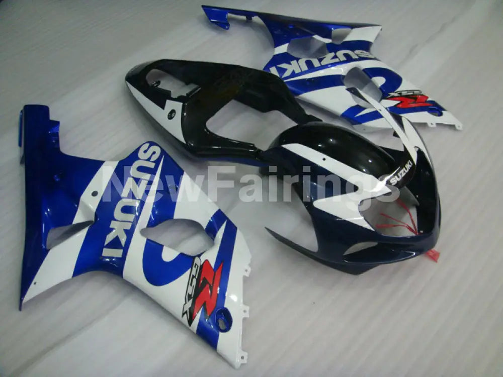 Blue and White Black Factory Style - GSX - R1000 00 - 02