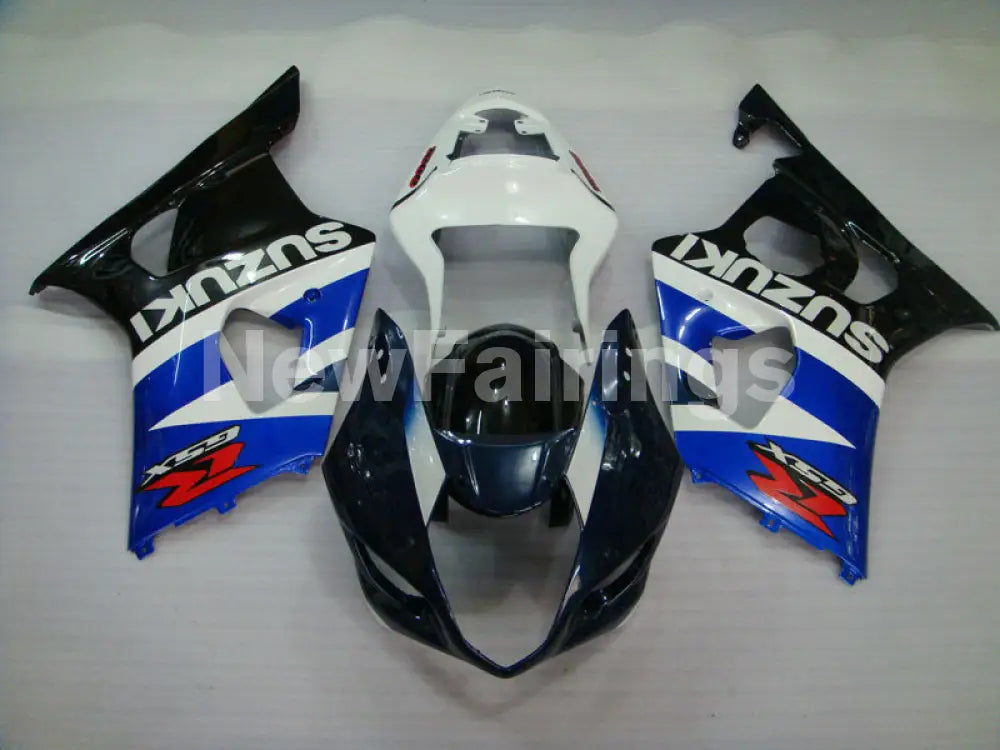 Blue and White Black Factory Style - GSX - R1000 03 - 04