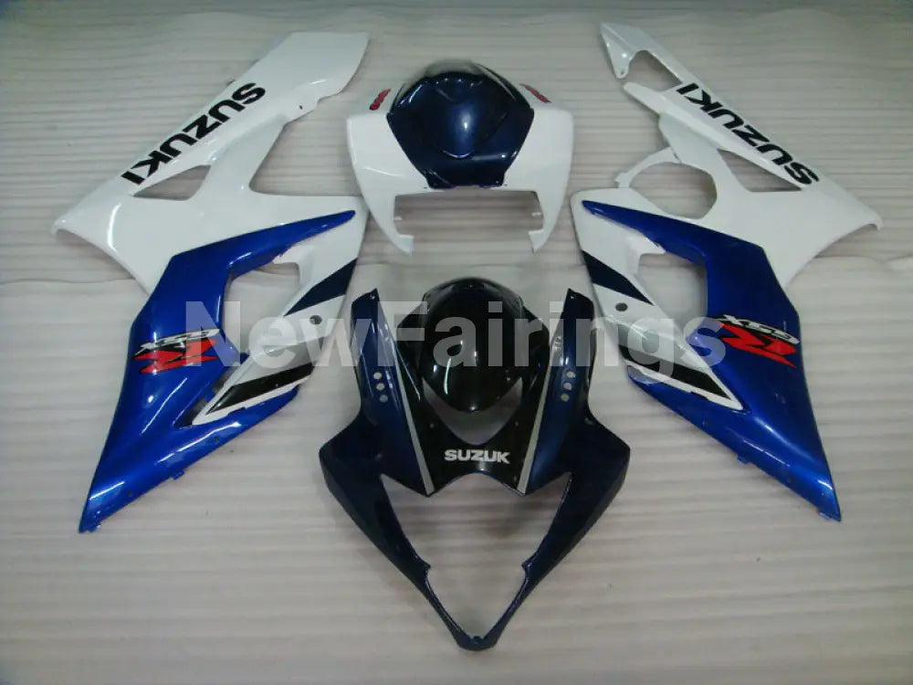 Blue and White Black Factory Style - GSX - R1000 05 - 06