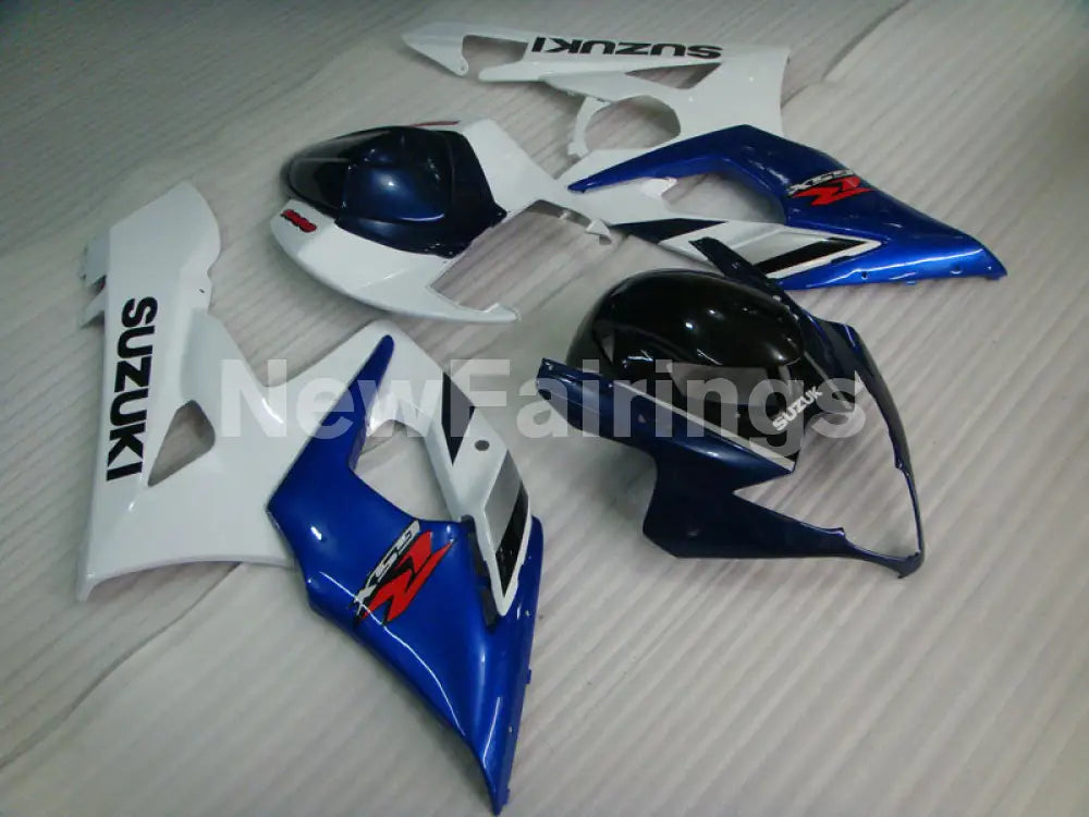Blue and White Black Factory Style - GSX - R1000 05 - 06