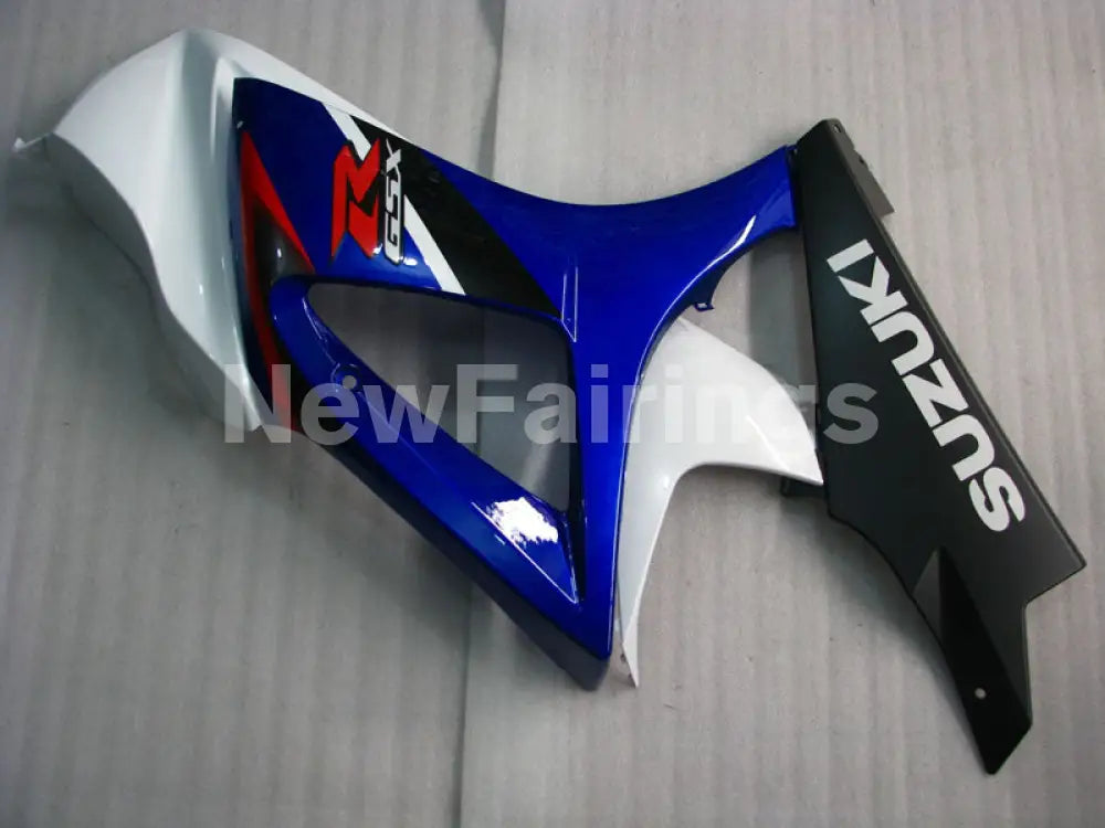 Blue and White Black Factory Style - GSX - R1000 07 - 08