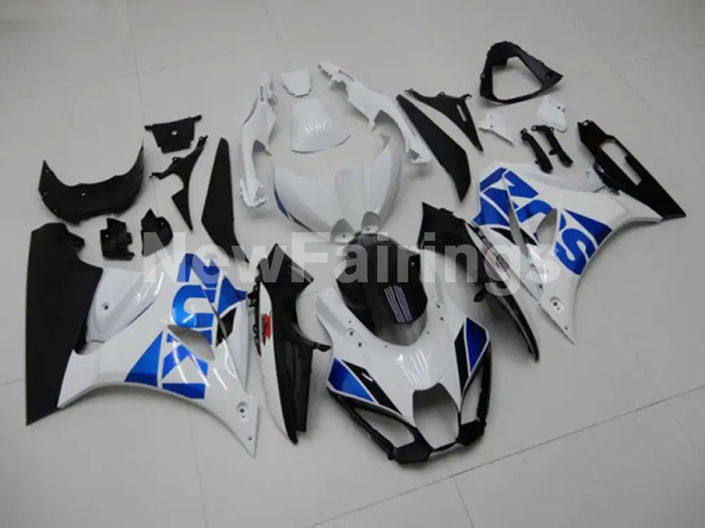 Blue and White Black Factory Style - GSX - R1000 17 - 24
