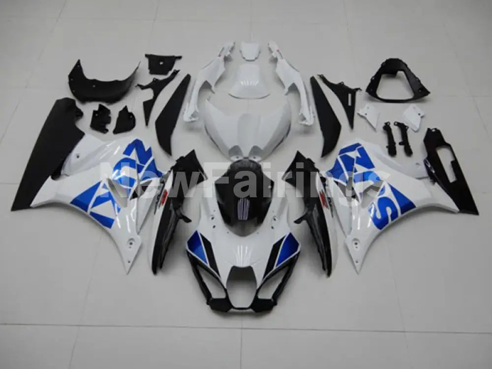 Blue and White Black Factory Style - GSX - R1000 17 - 24
