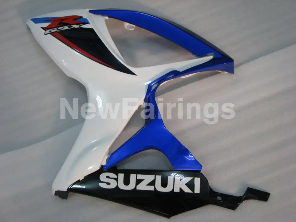 Blue and White Black Factory Style - GSX-R600 06-07 Fairing