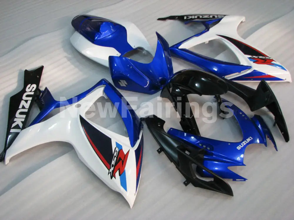 Blue and White Black Factory Style - GSX-R750 06-07 Fairing