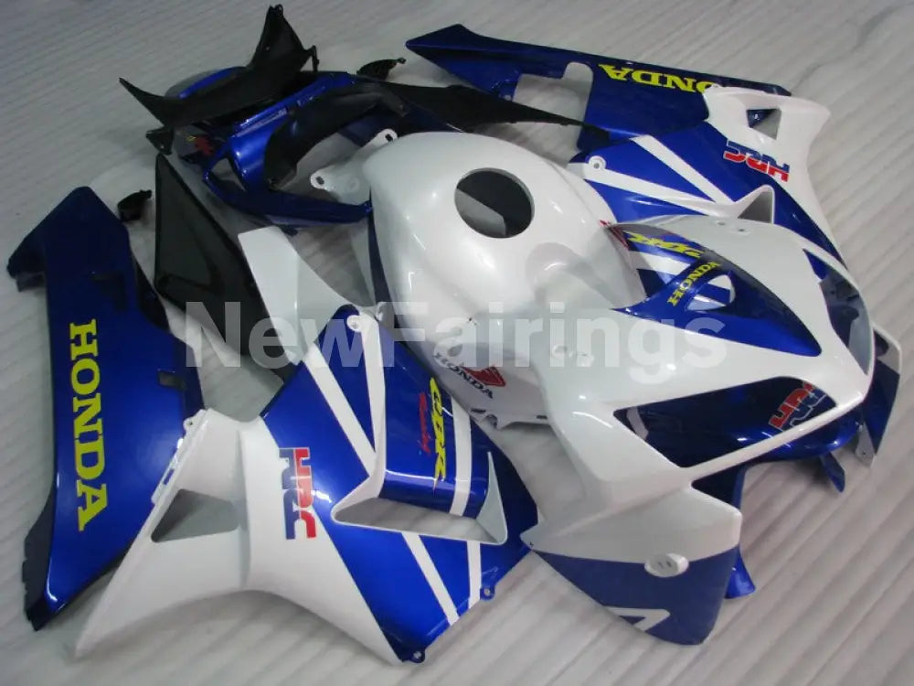 Blue and White Factory Style - CBR600RR 05-06 Fairing Kit -