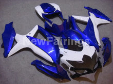 Load image into Gallery viewer, Blue and White No decals - GSX-R600 08-10 Fairing Kit