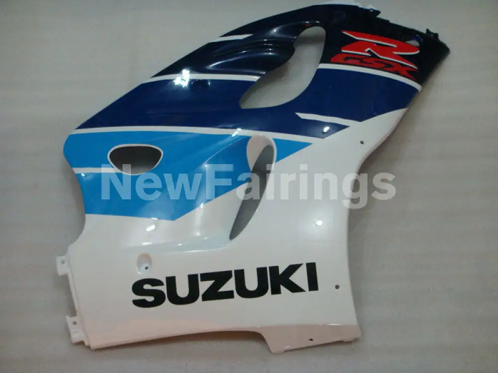 Blue and White Red Factory Style - GSX-R750 96-99 Fairing