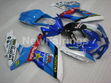 Load image into Gallery viewer, Blue and White ROCKSTAR - GSX-R600 08-10 Fairing Kit