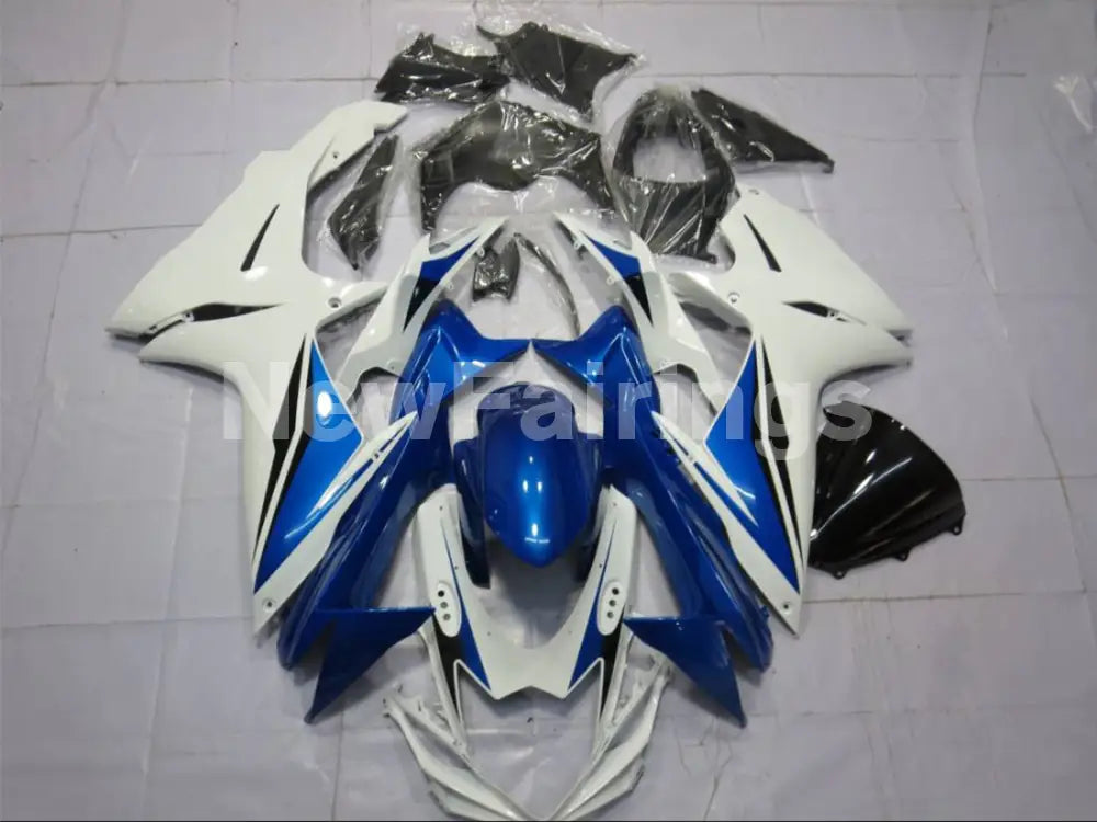 Blue and White without Decals Factory Style - GSX-R600
