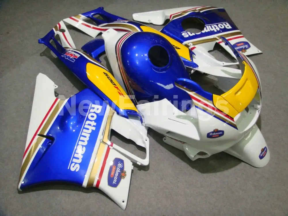 Blue and White Yellow Rothmans - CBR600 F2 91-94 Fairing Kit