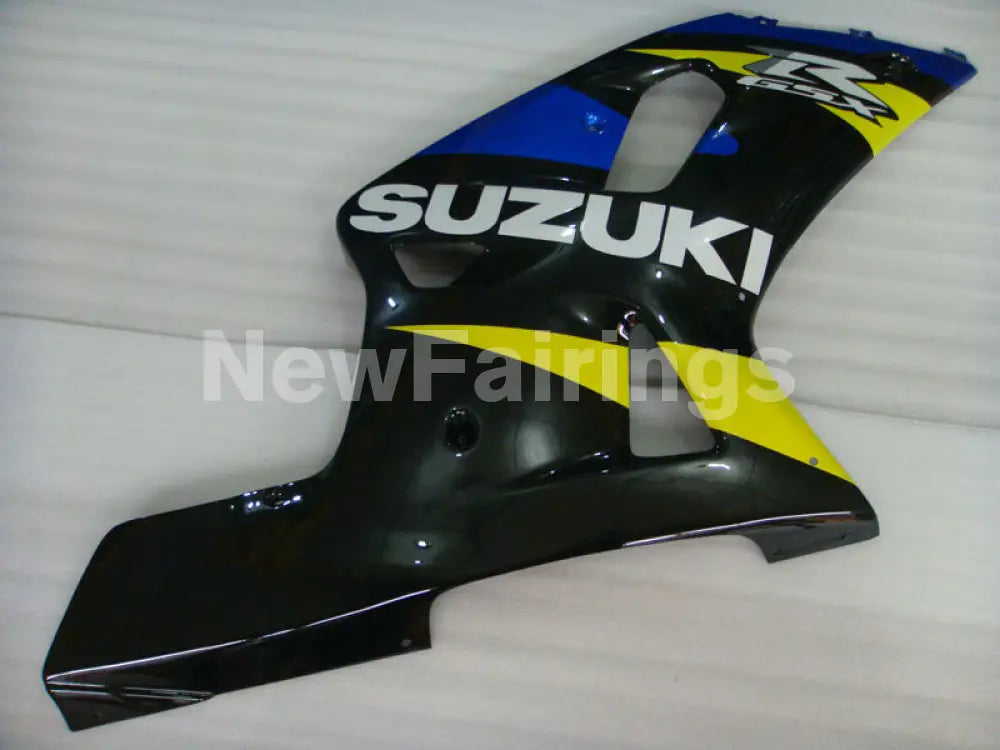 Blue and Yellow Black Factory Style - GSX-R600 01-03 Fairing