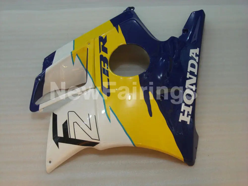 Blue and Yellow White Factory Style - CBR600 F2 91-94