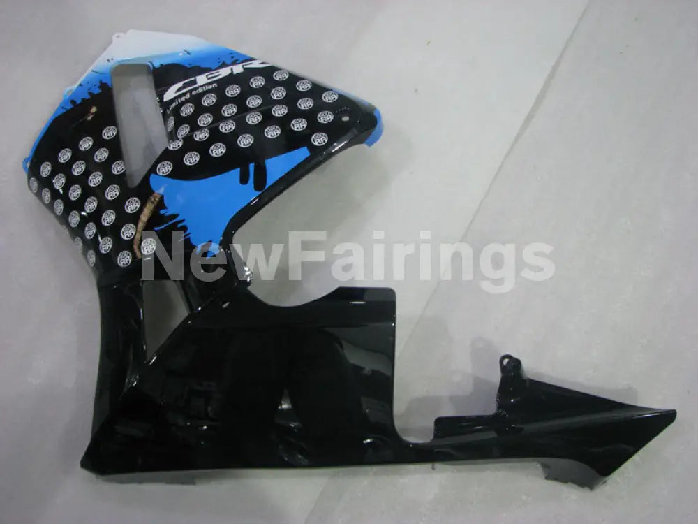 Blue Black and White Motorcycle - CBR600RR 03-04 Fairing Kit