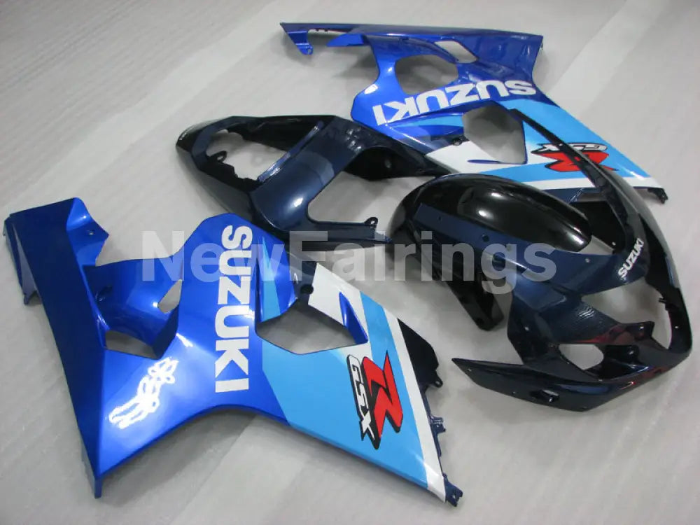 Blue Black Factory Style - GSX-R600 04-05 Fairing Kit -