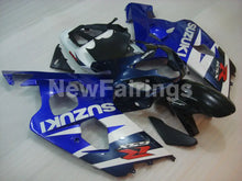 Load image into Gallery viewer, Blue Black White Factory Style - GSX-R600 04-05 Fairing Kit