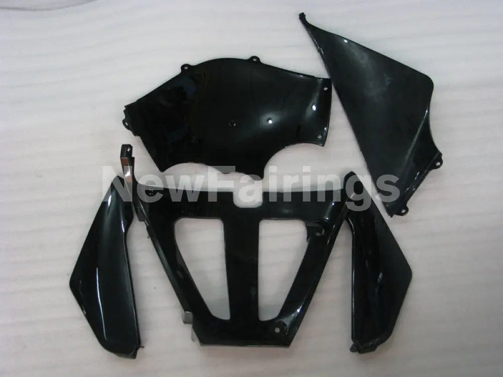 Blue Black White Factory Style - GSX-R600 04-05 Fairing Kit