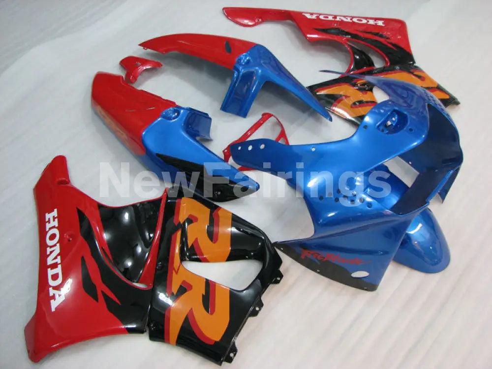 Red and Blue Factory Style - CBR 919 RR 98-99 Fairing Kit -