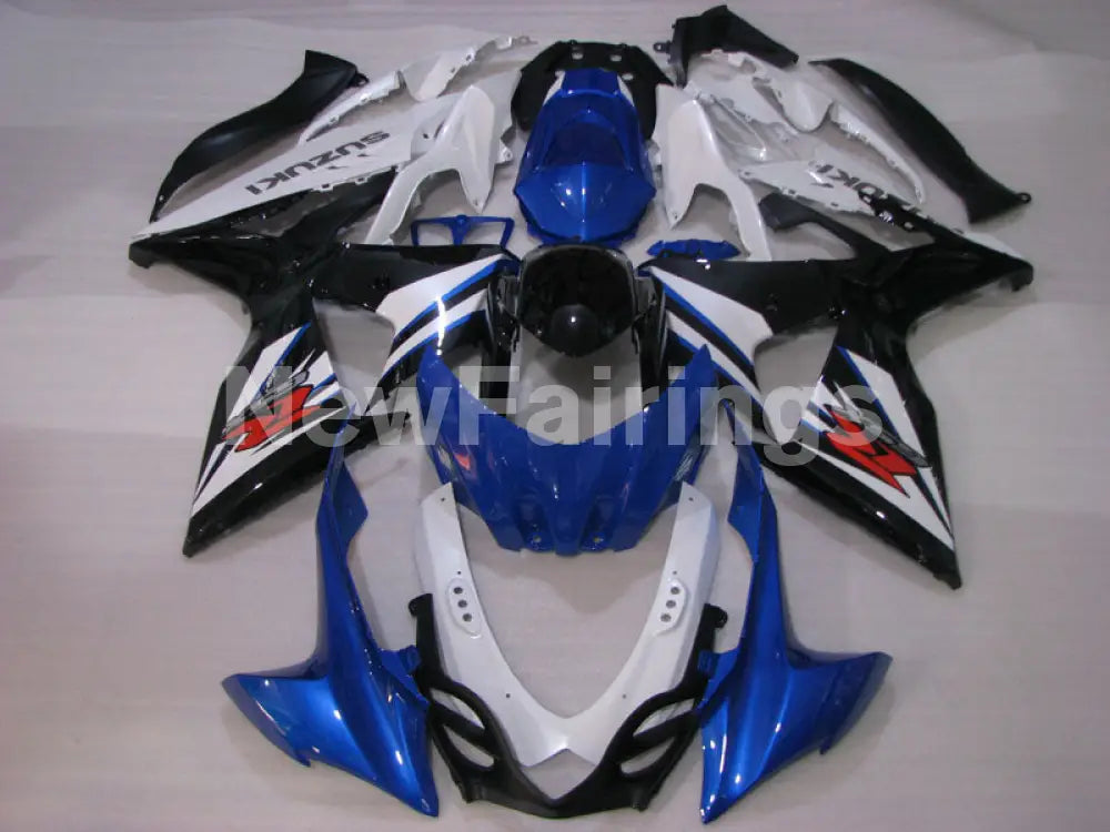 Blue White Black Factory Style - GSX - R1000 09 - 16