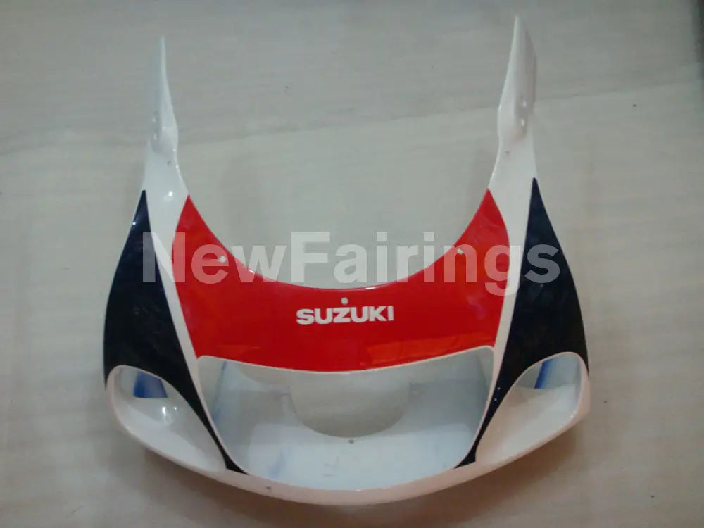 Blue and White Red Factory Style - GSX-R600 96-00 Fairing