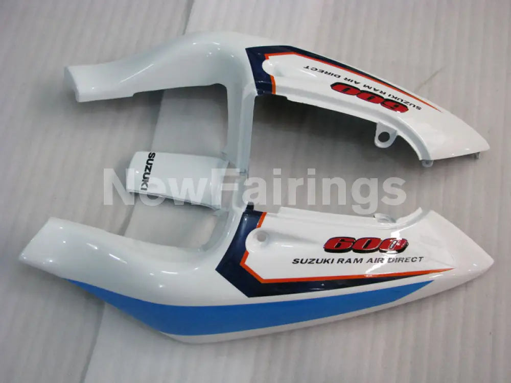Blue White Factory Style - GSX-R600 96-00 Fairing Kit -
