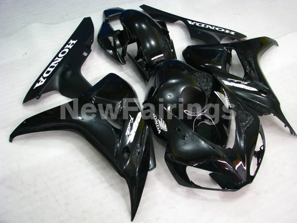 Gloss Black and Matte Black Factory Style - CBR1000RR 06-07