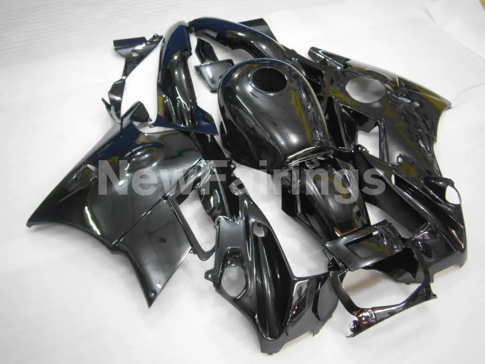 Gloss Black No decals - CBR600 F2 91-94 Fairing Kit -