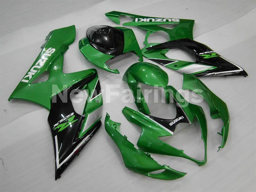 Green and Black Factory Style - GSX - R1000 05 - 06 Fairing