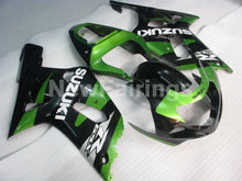 Load image into Gallery viewer, Green and Black Factory Style - GSX-R600 01-03 Fairing Kit -