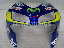Load image into Gallery viewer, Green and Blue Movistar - CBR600RR 03-04 Fairing Kit -