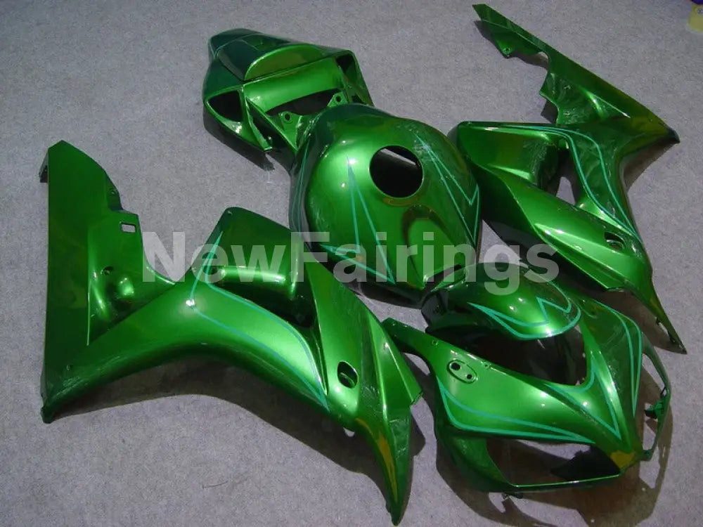 All Green No decals - CBR1000RR 06-07 Fairing Kit - Vehicles