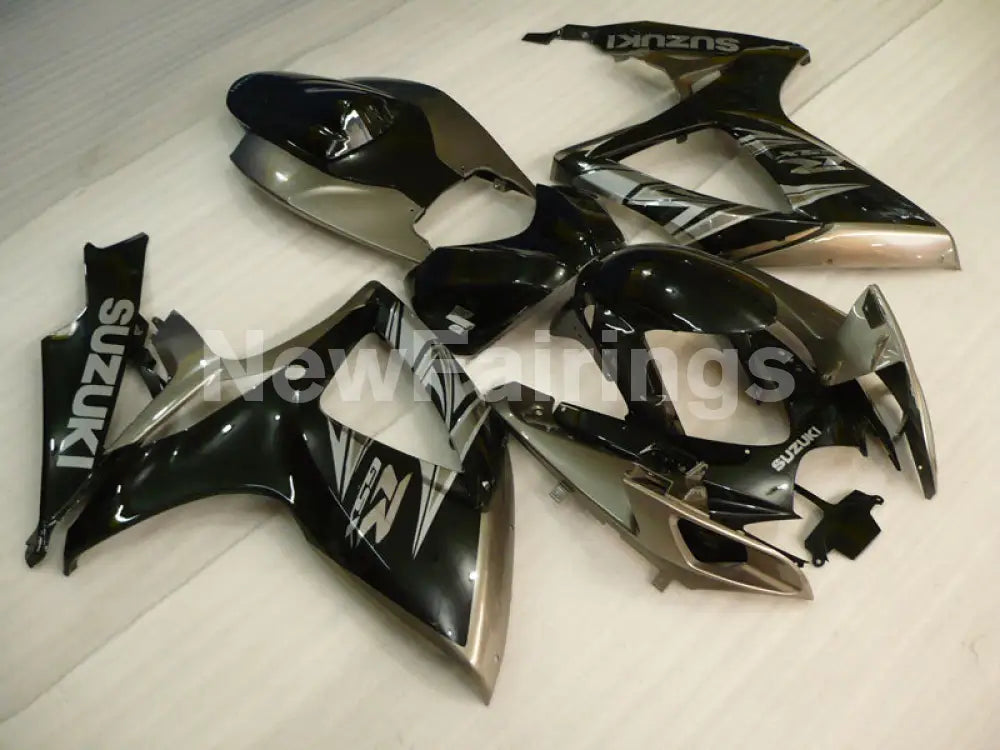 Grey and Black Factory Style - GSX-R600 06-07 Fairing Kit