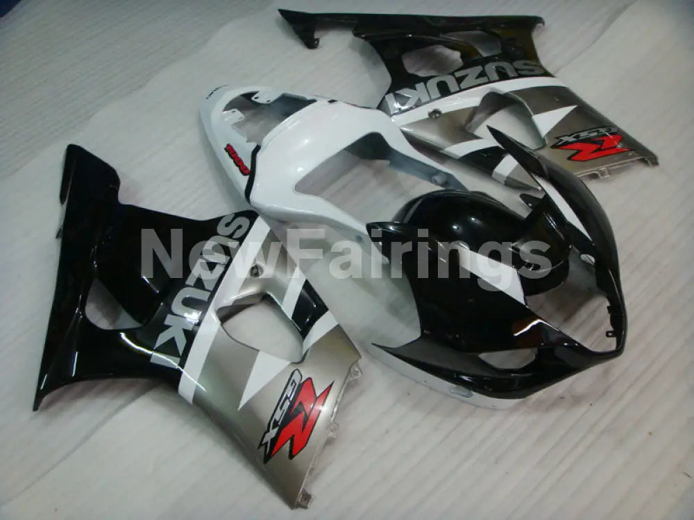 Grey and White Black Factory Style - GSX - R1000 03 - 04