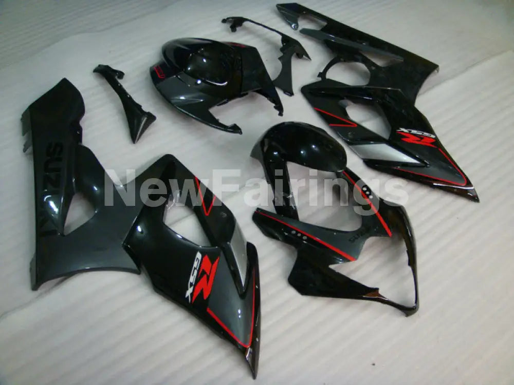 Grey Black and Red Factory Style - GSX - R1000 05 - 06