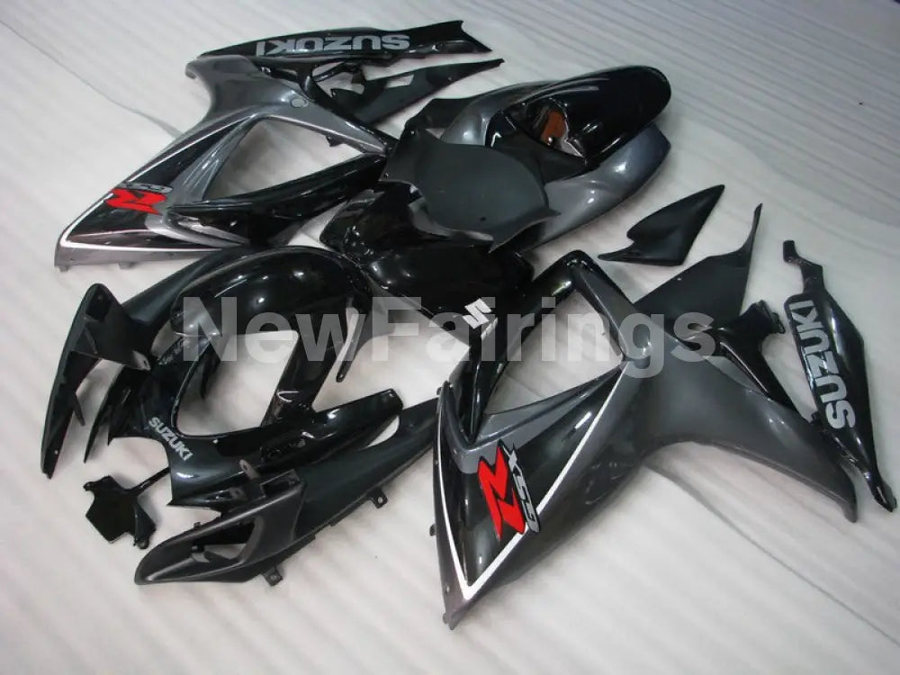 Grey Black Factory Style - GSX-R600 06-07 Fairing Kit
