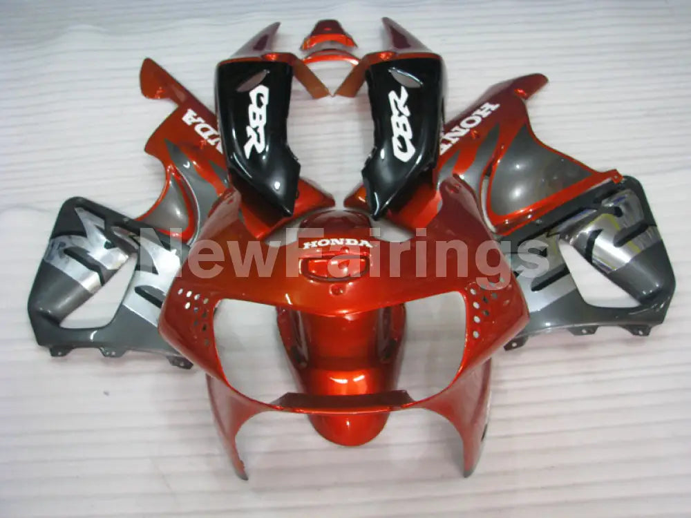Red and Grey Factory Style - CBR 919 RR 98-99 Fairing Kit -