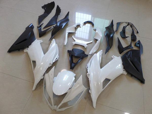 6/13くぅ☆ホワイトニングページ White and Black Factory Style - NINJA ZX-6R 13-18 – NewFairings