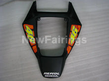 Load image into Gallery viewer, Matte Black and Orange Rossi- CBR1000RR 04-05 Fairing Kit -