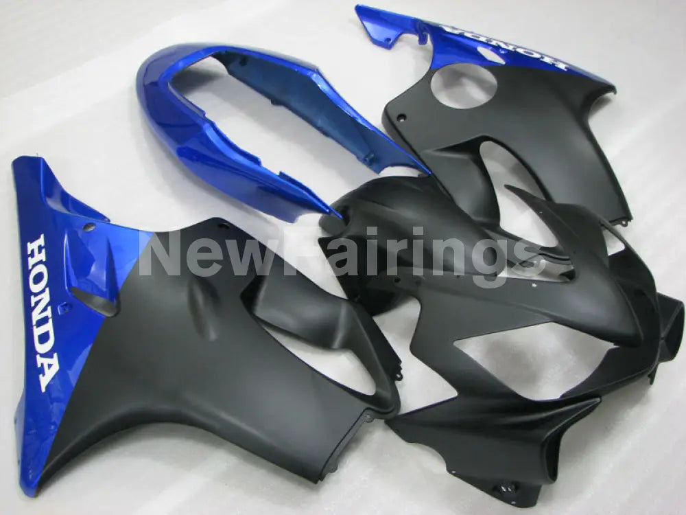 Matte Black and Blue Factory Style - CBR600 F4i 04-06