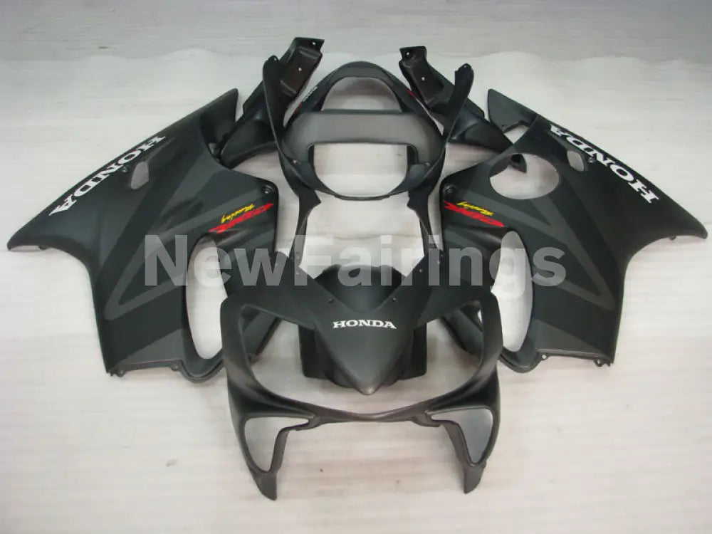 Matte Black Factory Style - CBR600 F4i 01-03 Fairing Kit -