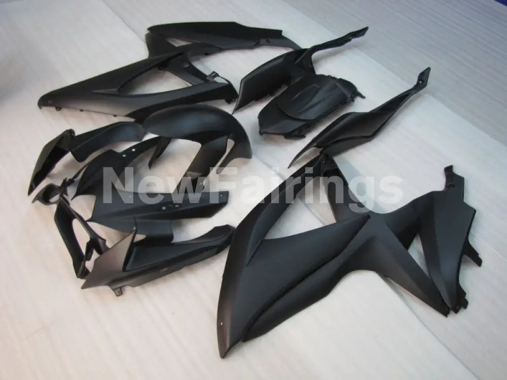 Matte Black No decals - GSX-R600 08-10 Fairing Kit