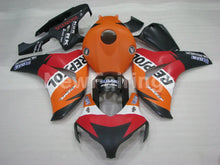 Load image into Gallery viewer, Matte Black and Orange Red Repsol - CBR1000RR 08-11 Fairing