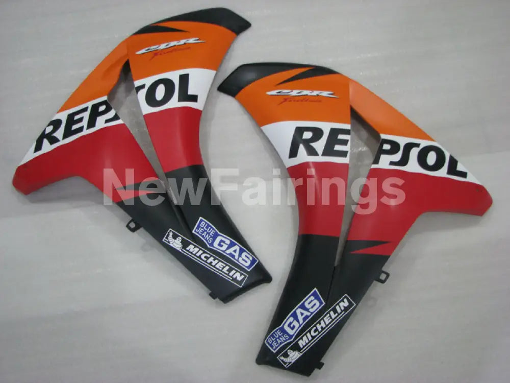 Matte Black and Orange Red Repsol - CBR1000RR 08-11 Fairing