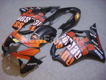 Load image into Gallery viewer, Matte Black and Orange Rossi - CBR600 F4 99-00 Fairing Kit -